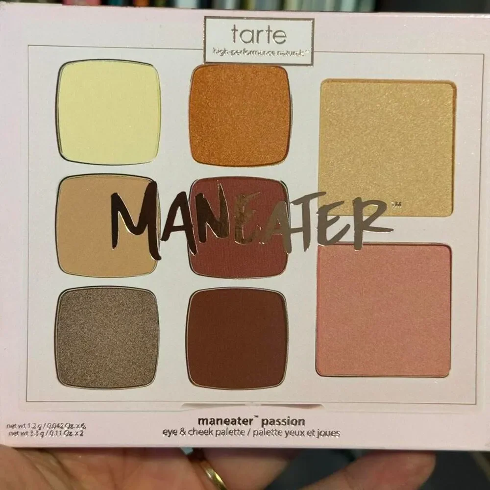 Tarte Maneater Passion eyeshadow blush eye cheek palette Makeup